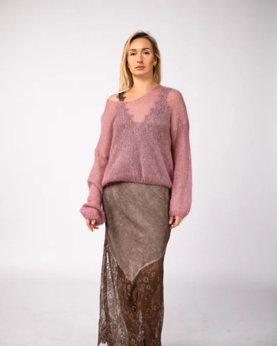 Пуловер Павутинка