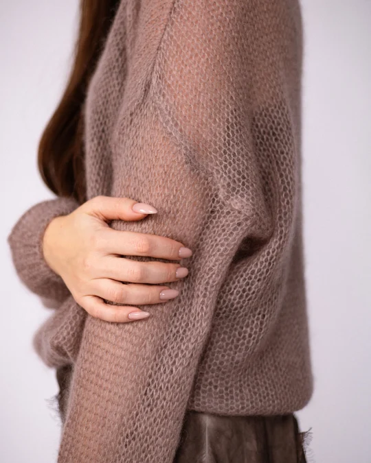 Пуловер Павутинка