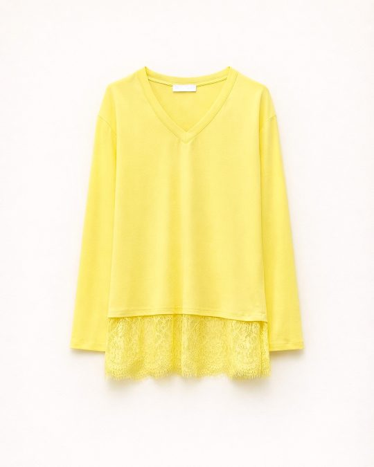 Лонгслів Donna Yellow Top