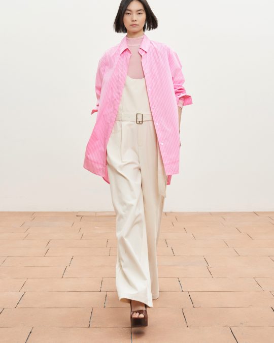 Сорочка Rose Stripe Oversized Shirt