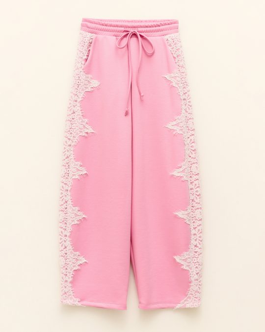 Штани Blush Lace-Edge Jogger Pants