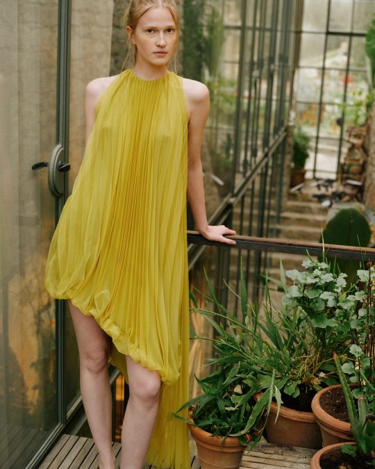 Сукня Golden Aura Draped Dress