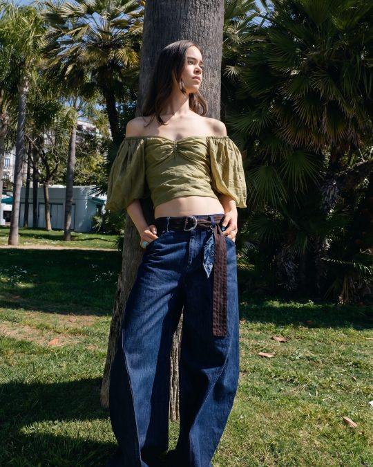 Топ Olive Muse Draped Top